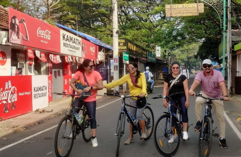 Good Morning Kochi Bicycle Tour - The fishing auction stop: where the senses get real