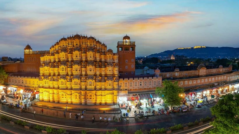 Jaipur: City Night Tour with Patrika Gate & Masala Chowk Tea - Jaipur After Sunset: Why This Night Tour Works