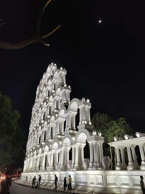 Jaipur: City Night Tour with Patrika Gate & Masala Chowk Tea - Hawa Mahal at Night: Views, Photo Stops, and a Little Shopping Time