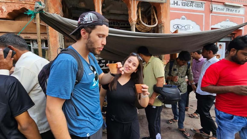 Jaipur Food Walk l Eat Just Like Locals - Chai, lassi, and rabdi: how the drinks balance the meal