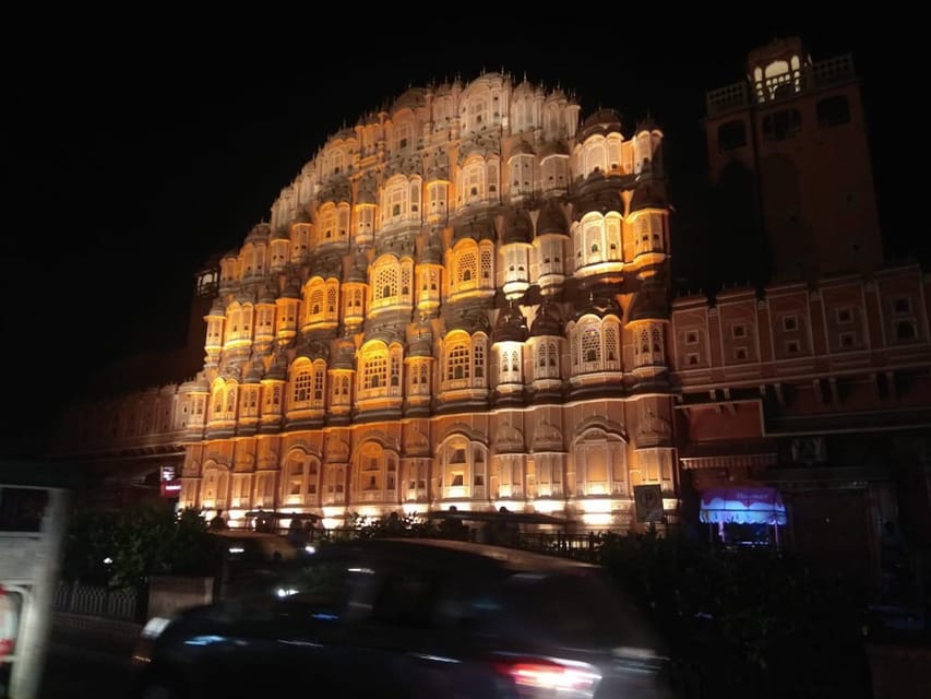 Jaipur: Night Tour of Amer & pink city by an open air jeep - Jaipur After Dark: Why This Route Works