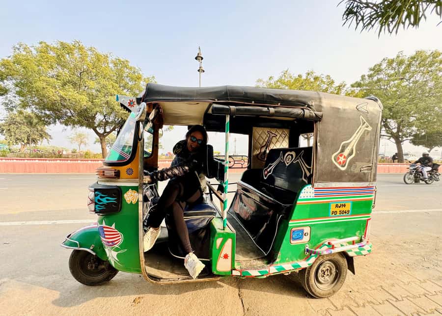 Jaipur: Private Full-Day Sightseeing Tour by Tuk-Tuk - Private pickup that gets you moving fast in Jaipur