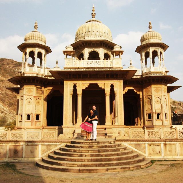 Jaipur: Private Instagram Tour of Top Photography Spots - City Palace and Chandra Mahal: Grand Rooms and Blue-Wall Texture