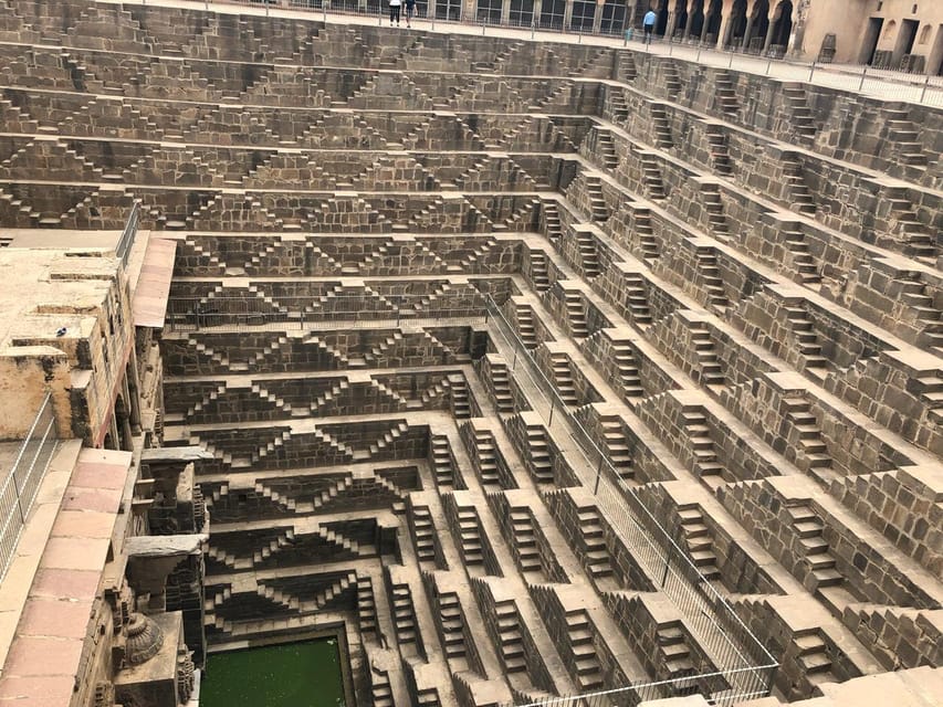 Jaipur: Same-Day Bhangarh Fort & Chand Baori Stepwell Tour - Chand Baori at Abhaneri: a 1,000-year-old stepwell in detail