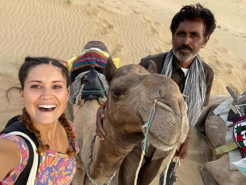 Little Prince Camel Safari with Overnight - Morning on Day 2: sunrise tea and the quiet reset