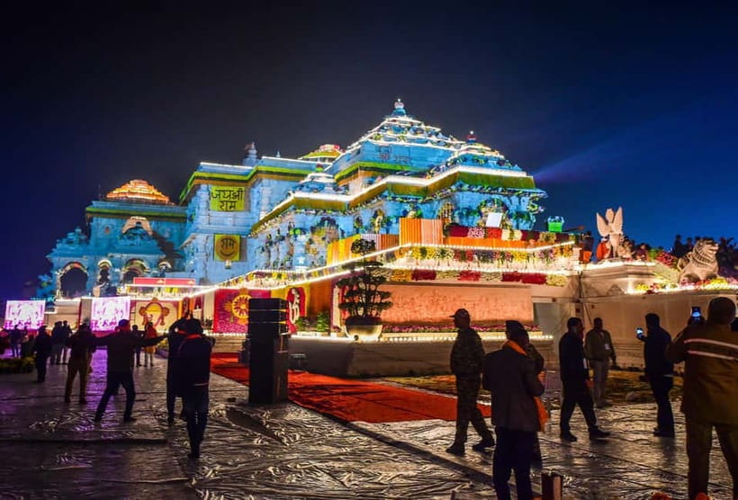 Lucknow: Private Ayodhya & Ram Mandir Temple Tour - Ram Mandir: the headline stop, managed for crowd stress