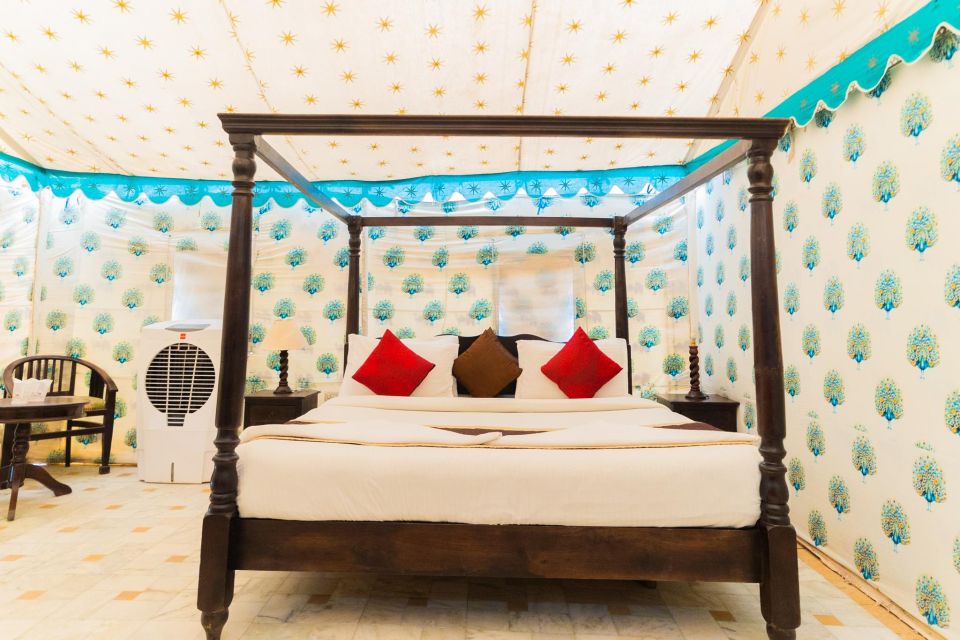 Luxury tent, dinner, breakfast, camel ride in thar desert - Luxury desert camp: the comfort upgrade that makes the night actually enjoyable