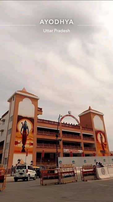 Varanasi: ayodhya day trip tour - Ram Mandir Road and the Ram Janmabhoomi complex
